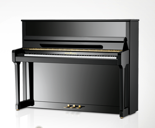 Piano droit Schimmel C116 Tradition Twin-tone noir poli - Neuf - Pianos-Service  P. Fuhrer S.A.